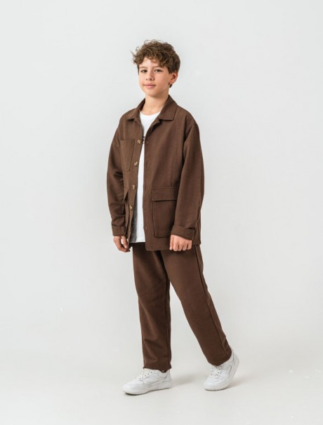 Baskılı Keten Takım